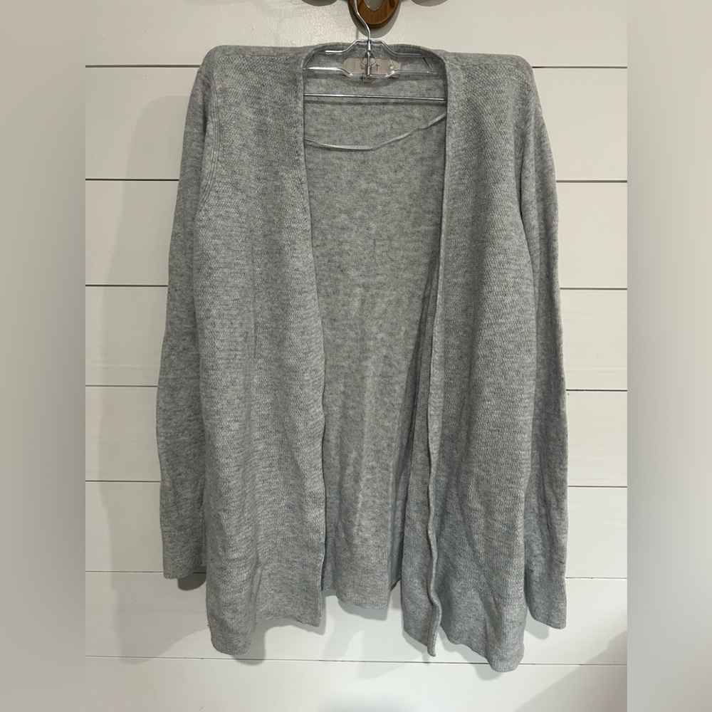 LOFT Heather Gray Women's Cardigan